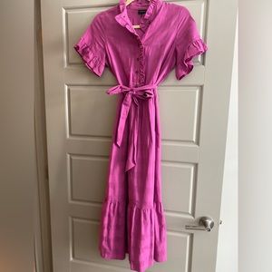 Who What Wear x Target collab. Pink maxi dress. Size XS. Fairly new. 100% cotton